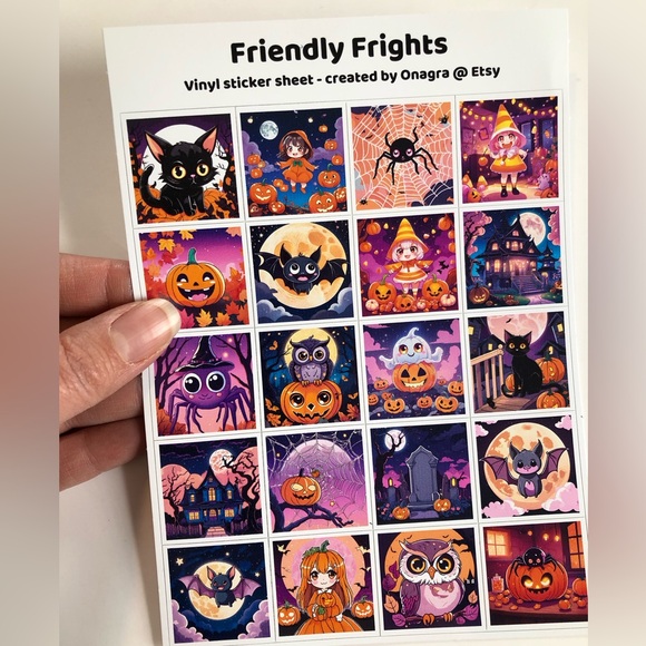 3 /💲20 Stickers! Cute Halloween stickers - Picture 1 of 3